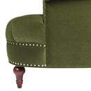 La Rosa - Victorian Tufted Upholstered Accent Chair