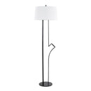 Shadow Contemporary Floor Lamp - Black / White