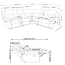 Bahrain - Modular Reclining Sectional Sofa