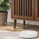 Grille Striped Sideboard Buffet Cabinet With Storage