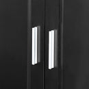 Tall Bathroom Storage Cabinet, Cabinet With 2 Doors And Drawers, Adjustable Shelf