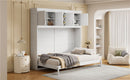Murphy Wall Bed With Top Cabinets & Wine Rack