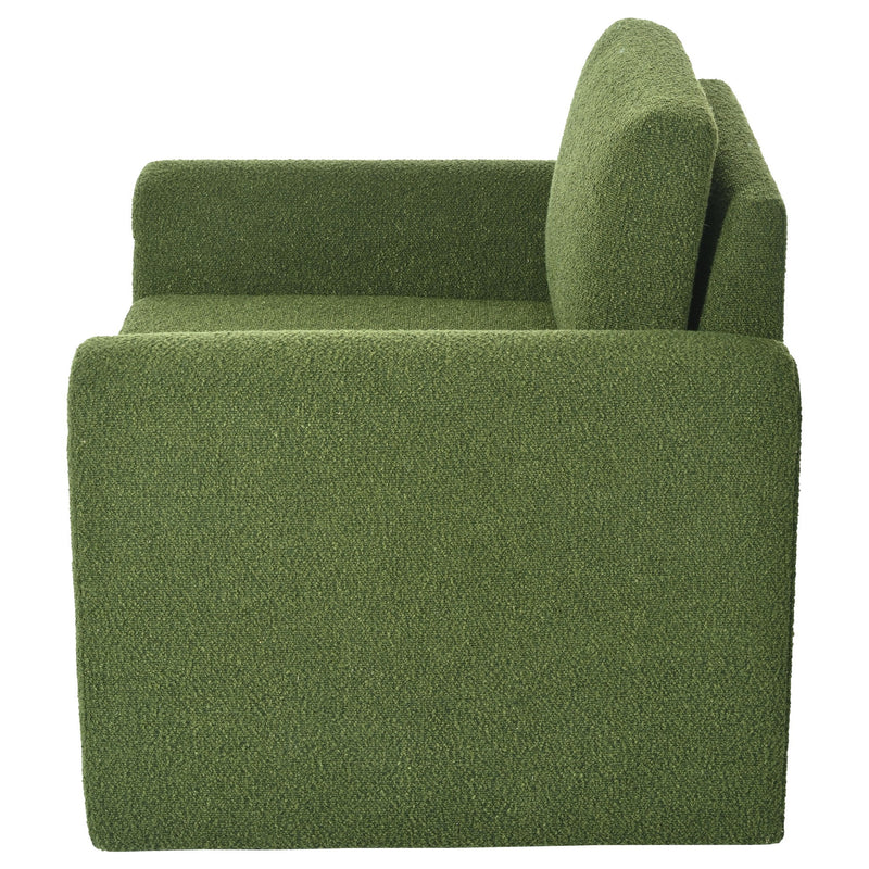Modern Upholstered Accent Chair, Sturdy Support & Luxurious Comfort