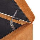 Wendover - Elegant Velvet Tufted Storage Bench With Lift-Up Top And Birch Wood Legs