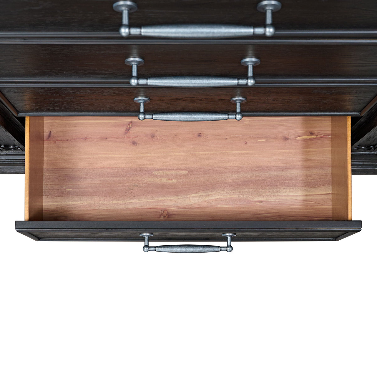 Kings Court 6-Drawer Chest in Black by Elements International, view 9