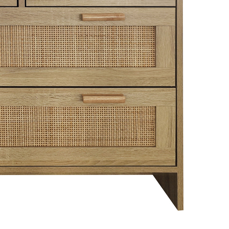 Cabinet With 4 Drawers For Bedroom - Natural