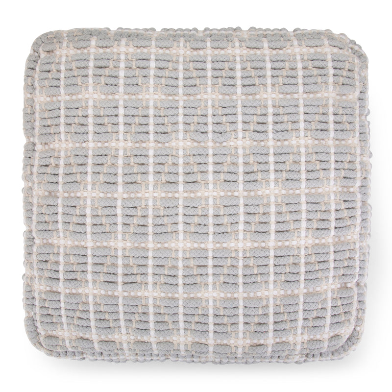 Noreen - Upholstered Square Pouf