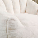 Beanbag Chair, Beanbag Sofa Chair With Armrests Stuffed High Density Foam