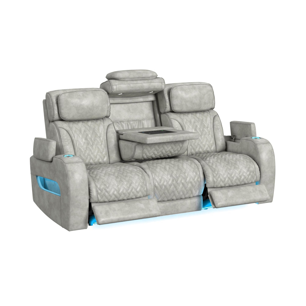 Prime Time Sofa Set in Black by Elements International, view 17