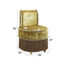 Bernadette - Vanity Stool - Gold