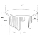 Adina - Round Wood Table