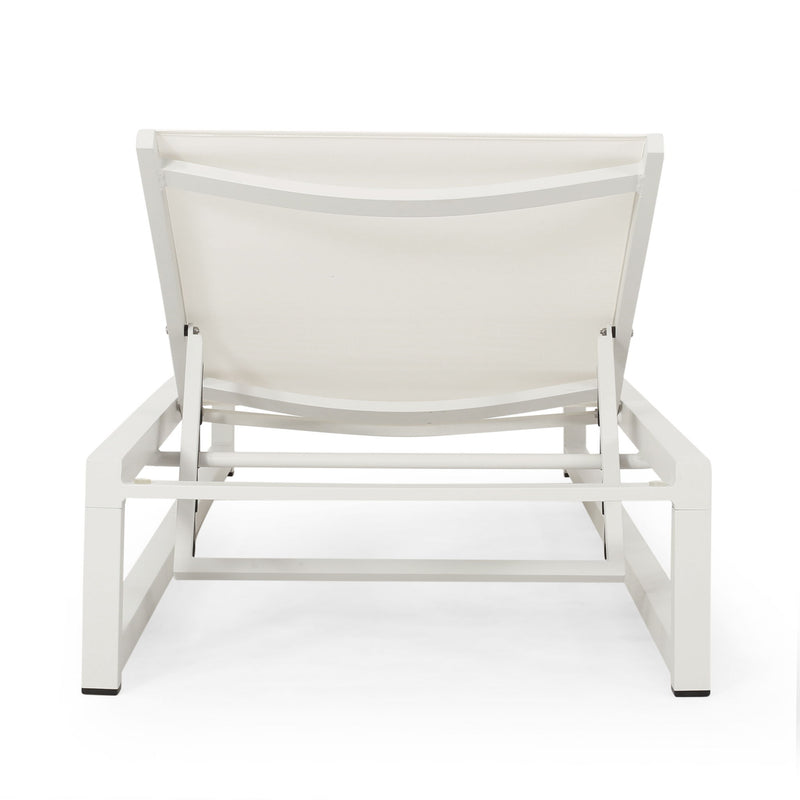 Venice - Classic Chaise Lounge With Adjustable Aluminum Frame