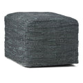 Fredrik - Handcrafted Square Pouf