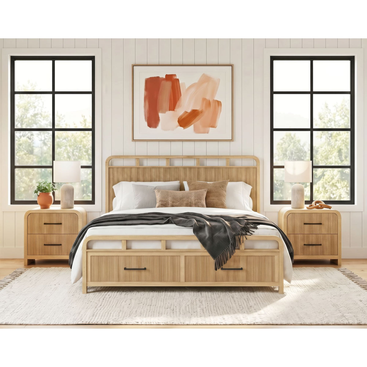 Ridgemont Storage Bedroom Set in Black by Elements International, view 49