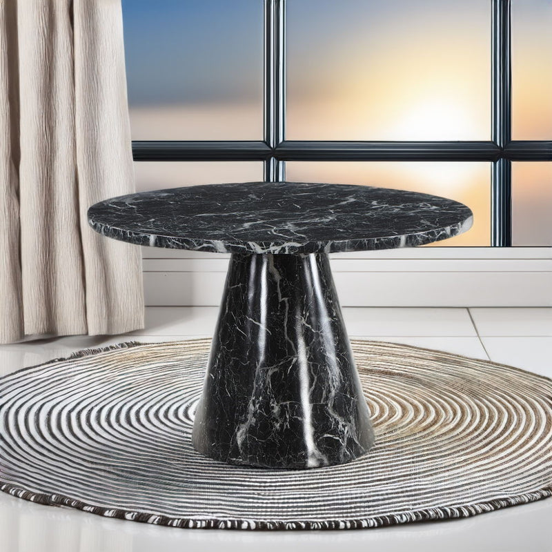 Hollis - Dining Table With Engineered Stone Top - Engineered Stone