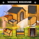 Xpt088 Wearable And Strong Dog House For Playground - Natural
