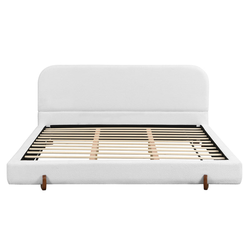 Elegant Upholstered Bed Frame