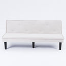Versatile Corduroy Sofa Bed With Solid Wood Frame