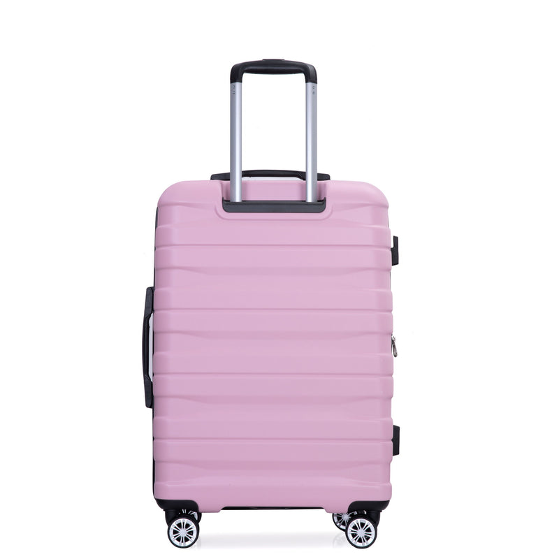 Luggage Set Of 5 Pieces, Expandable Hard Pc Luggage Set With Tsa Lock For Rotating Wheels