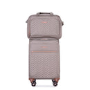 4 Piece Set, Softshell Suitcase Spinner Wheels Terylene Luggage Sets