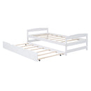 Platform Bed With Trundle