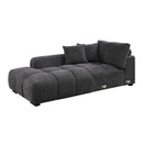 Chosen - Sectional Sofa With Toss Pillows And Chaise