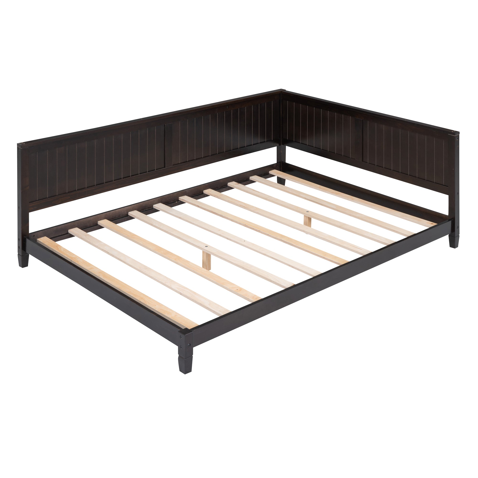Full Size Wood Daybed/Sofa Bed, Espresso - Atlantic Fine Furniture Melbourne FL