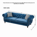 Chesterfield Set With Roll Armrest & Nailhead