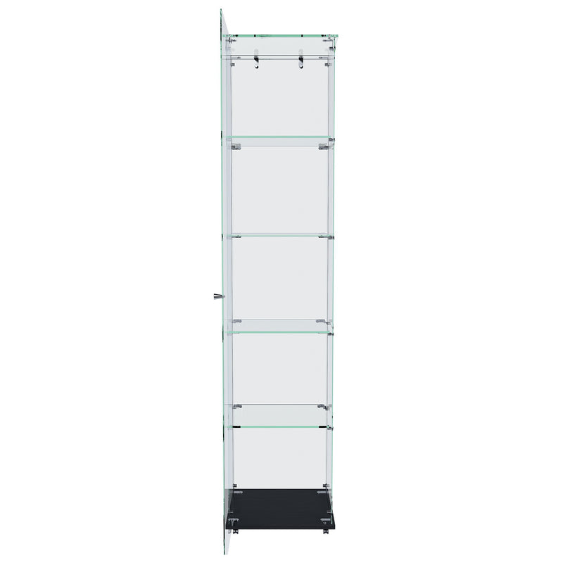 Premium 5 Tier Glass Display Case With 5 Dynamic LED Modes
