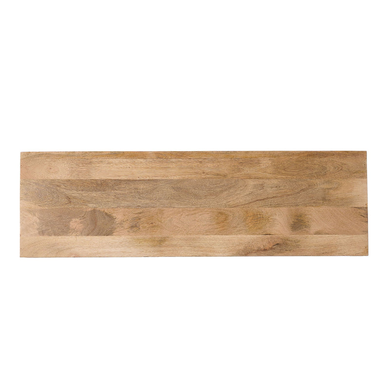 TV Stand With 3 Cabinets For TVs Up To 59" - Natural