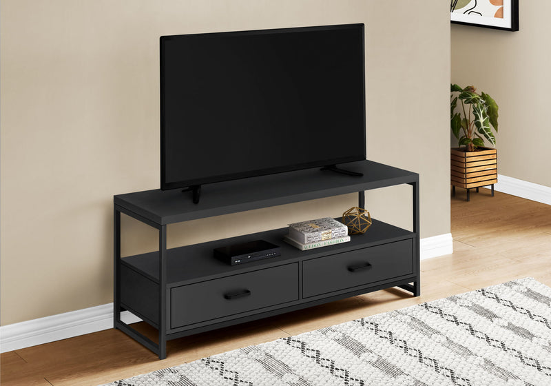 TV Stand, Console, Media Entertainment Center, Storage Drawers, Living Room, Bedroom, Contemporary, Modern