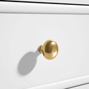 Modern Bathroom Vanity With Ceramic Sink, Freestanding, One Tip Out Drawer, 3 Side Drawers, Adjustable Shelf