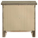 Hazlewood - 2-Drawer Nightstand Bedside Table - Vineyard Oak