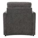 Cozy Upholstered Plush Cushion Armchair For Living Room