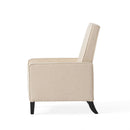 Minimalist Design Fabric Push Back Chair