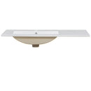 Bathroom Vanity, 2 Soft Close Doors, 3 Soft Close Drawers, Adjustable Shelf - Wood