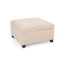 Isabella - Contemporary Ottoman With Storage