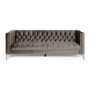 Contemporary 3 Seater Sofa With Button Tufting