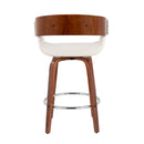 Elisa - Mid Century Modern Counter Stool (Set of 2)