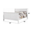 Louis Philippe III - Bed (FB 34"H) - Atlantic Fine Furniture Inc