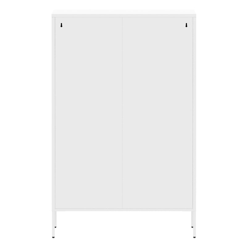 Modern Shoe Storage Cabinet With 3 Flip Drawers And Metal Frame For Entryway - Brushed Nickel