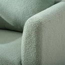 Modern Accent Upholstered Armchair With Pillow