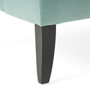 Nicole - French Style Upholstered Loveseat With Tufted Backrest