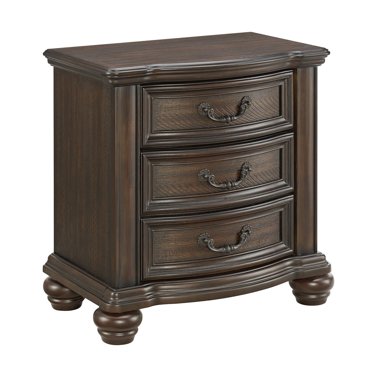 Brunswick Panel Bedroom Set in Dark Brown by Elements International, view 7