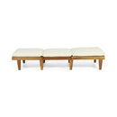 Ariana - Wood Chaise Lounge With Cushion