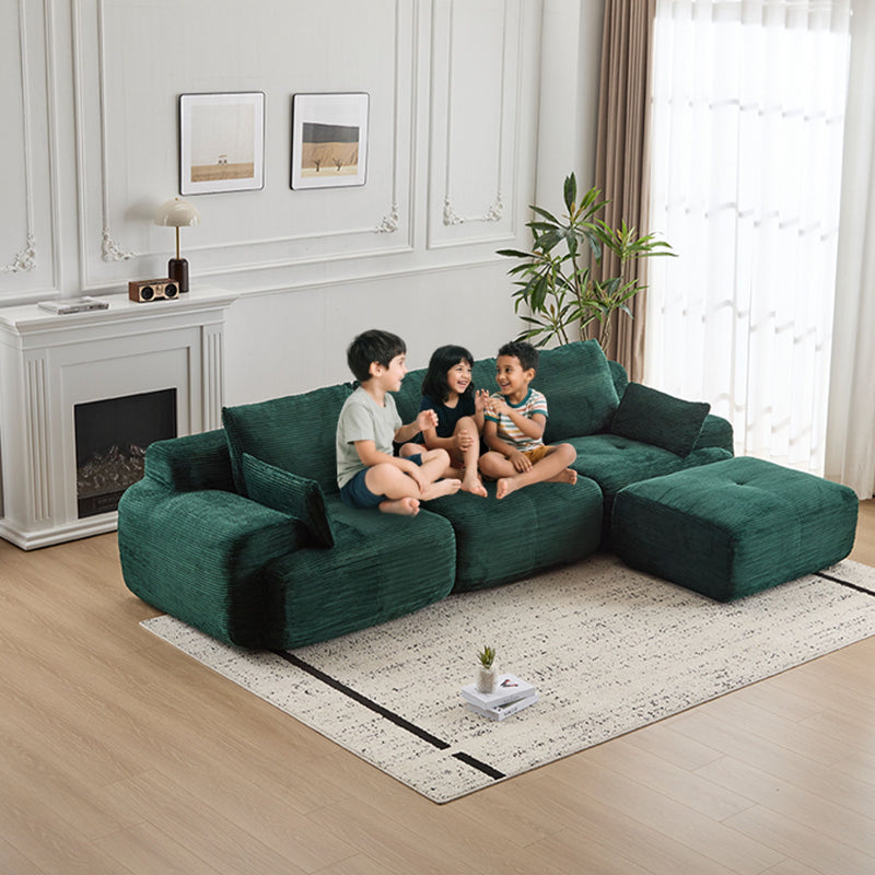 Compressed Sofa, Large Sectional Couches For Living Room, - Green