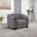 Upholstered Accent Sofa Chair With Removable Cushion