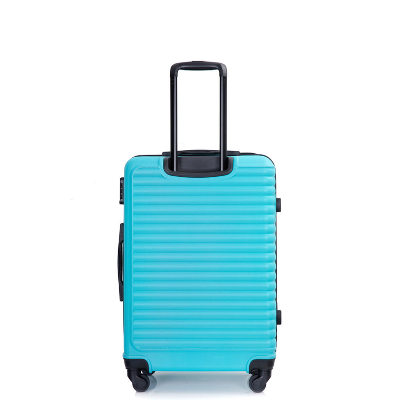 3 Piece Luggage Sets Lightweight Suitcase With Two Hooks, Spinner Wheels, Tsa Lock