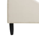 Aspen - Vertical Tufted Modern Headboard Platform Bed Set