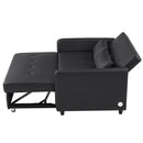 Convertible Sleeper Bed, Adjustable Oversized Armchair With 3 USB Ports